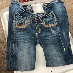 Girls Cowgirl tuff jeans